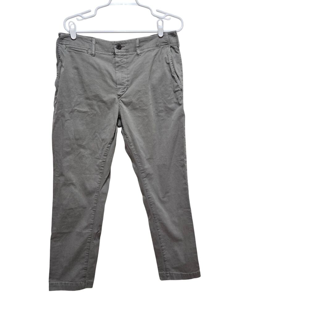 American Eagle Next Level Flex Slim Chinos Men 34x30 Gray